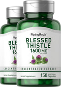 Blessed Thistle, 1600 mg (per serving), 150 Quick Release Capsules, 2  Bottles