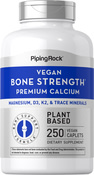 Bone Strength Algae (kasviperäinen kalsium) plus D3 1000 IU (annosta kohti) 250 Vegaaniset kapselit