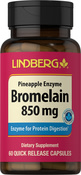 Bromelaiini ananasentsyymi (2 400 GDU/g) 60 Pikaliukenevat kapselit