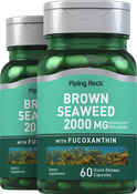 Brown Seaweed Plus (Wakame) Fucoxanthin 2 Bottles x 60 Capsules