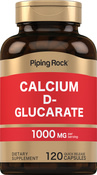 Calcium D-Glucarate 1000 mg (per serving), 120 Capsules