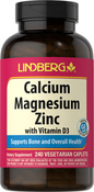 Calcium Magnesium Zinc with Vitamin D3, 240 Caplets