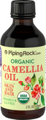 Olio di camellia puro al 100 % spremuto a freddo (Biologico) 2 fl oz (59 mL) Bottiglia