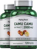 Camu Camu Extract, 2000 mg, 2 Bottles x 120 Quick Release Capsules