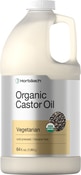 Castor Oil (Cold Pressed) Hexane Free (Organic) 64 fl oz (1.89 L) Flasche