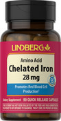 Chelated Iron 28 mg, 90 Caps