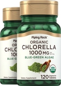 Chlorella gebrochene Zellwand 120 Vegetarische Tabletten