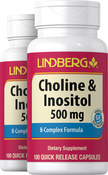 Cholin & Inositol 500 mg 100 Kapseln mit schneller Freisetzung