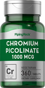 Buy Chromium Picolinate 1000 mcg 2 Bottles x 180 Tablets