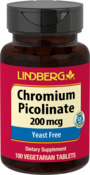 Chromium Picolinate 200 mcg, 100 Veg Tablets
