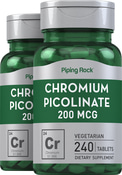 Chromium Picolinate 200 mcg supplement 240 Tablets