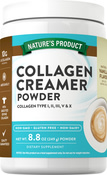 Collagen Creamer Powder (Natural Vanilla) 8.8 oz (249 g) Botella/Frasco