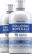 Minerais coloidais (não aromatizados) 32 fl oz (946 mL) Frascos