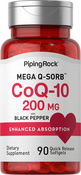 CoQ10 แบบดูดซึมได 90 ซอฟต์เจลแบบปล่อยตัวยาเร็ว