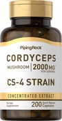 Hongo Cordyceps 200 Cápsulas de liberación rápida