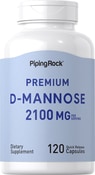 D-Mannose 2100 mg (per serving) 2 Bottles x 120 Capsules