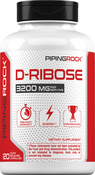 Pó de D-ribose 100% Puro 10.6 oz (300 g) Frasco