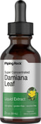 Damiana-Blätter-Flüssigextrakt, alkoholfrei 2 fl oz (59 mL) Tropfflasche
