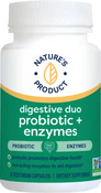 Digestive Duo Probiotic + Multi Enzyme 30 Capsule vegetariane