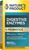 Digestive Enzymes plus Probiotics, 90 Vegan Capsules