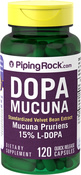 DOPA Mucuna Pruriens Standardized (Velvet Bean), 350 mg, 120 Quick Release Capsules