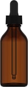 スポイト ボトル 2 液量オンス、ビン 2 fl oz (59 mL) Glass Amber, スポイト ボトル