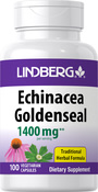 Echinacea Goldenseal 100 แคปซูลผัก
