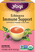 Echinacea Immune Support Tea (Organic), 16 Bags