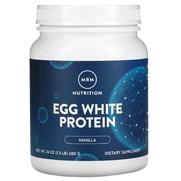 Proteine dell'albume d'uovo (vaniglia) 24 oz (1.5 lb) Bottiglia