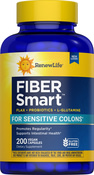 Fiber Smart with Probiotics, 200 Vegan Capsules Fiber Smart with Probiotics, 200 Vegan Capsules
