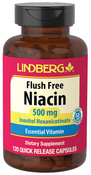 Niacina sem vermelhidão  120 Cápsulas de Rápida Absorção