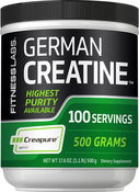 German Créatine Monohydrate(Creapure) 1.1 lb (500 g) Bouteille
