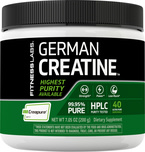 German Monohidrato de creatina (Creapure) 7.05 oz (200 g) Botella/Frasco