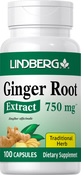Ginger Root Extract 750 mg, 100 Caps