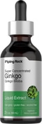 Estratto liquido di Ginkgo biloba senza alcol 2 fl oz (59 mL) Flacone contagocce
