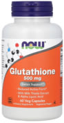 Glutathione (Reduced), 500 mg, 60 Vegetarian Capsules