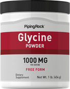 Pó de glicina (100% puro) 1 lb (454 g) Frasco