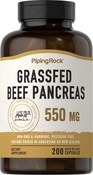 GrassFed Beef Pancreas, 550 mg, 200 Quick Release Capsules