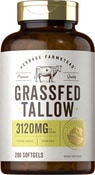 Grass Fed Beef Tallow, 3120 mg (per serving), 200 Softgels