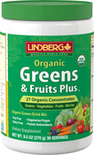 Organic Greens & Fruits Plus 9.5 oz (270 g) Botol
