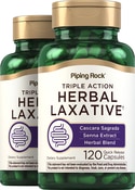 Herbal Laxative Triple Action, 120 Capsules x  2 Bottles