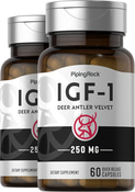 Veludo de chifre de veado IGF-1 60 Cápsulas de Rápida Absorção