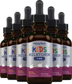 Kids Melatonin (3 Pack) (Delicious Berry), 1 mg, 1 fl oz (30ml) Dropper Bottles, 2  Dropper Bottles