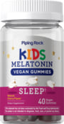 Kids Sleep Melatonin-Gummibärchen (natürlich kirschig) 40 Vegane Gummibärchen