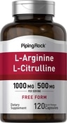 L-arginín 500 mg a citrulín 250 mg 120 Kapsule s rýchlym uvoľňovaním