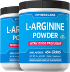 L-arginina Polvere 1 lb (454 g) Bottiglia