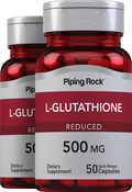 L-Glutathione (Reduced) 500 mg 2 Bottles x 50 Capsules