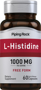 L-Histidine, 1000 mg (per serving), 60 Quick Release Capsules