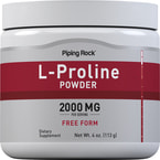 L-proliinijauhe 4 oz (113 g) Pullo