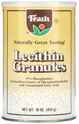 Lecithine korrels 16 oz (454 g) Fles